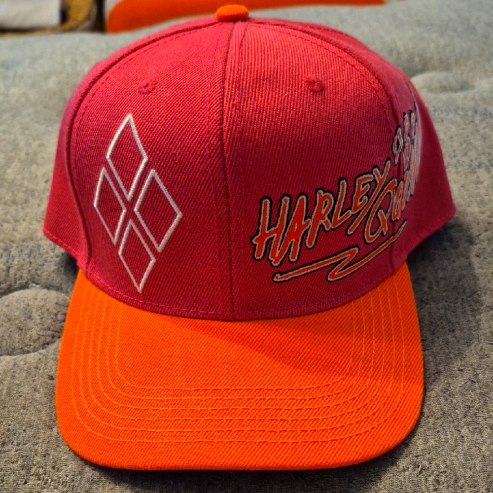Pink and Orange Cap